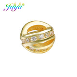 DIY Beads Jewelry Accessories Decorative Big Hole X Copper Spacer Beads