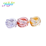 DIY Beads Jewelry Accessories Decorative Big Hole X Copper Spacer Beads