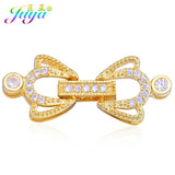 DIY Beadwork Jewelry Fastener Locks Closure Beads Pearls Clasps Fittings