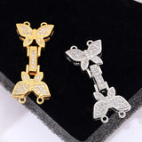 DIY Beadwork Jewelry Fastener Locks Closure Beads Pearls Clasps Fittings