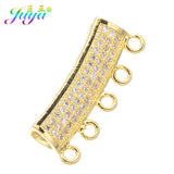 18K Plated Spacer Tube Beads for Jewelry Making