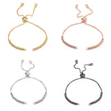 Adjustable Silver Thread Slider Connect Chain Accessories
