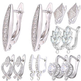 DIY Creative Bails Ear Wire Hooks Fixture Accessories For Women Earring Making