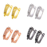 DIY CZ Leverback Earwire Hooks for Earrings