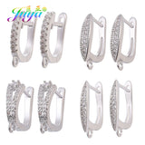 DIY CZ Leverback Earwire Hooks for Earrings