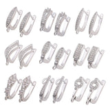DIY CZ Leverback Earwire Hooks for Earrings