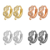 DIY Earring Hooks Gold/Silver for Dangle Earring Making