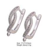 DIY Earring Hooks Gold/Silver for Dangle Earring Making