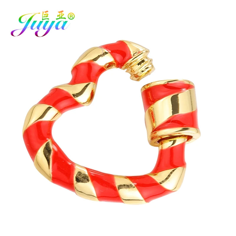 Multicolored Carabiner Lock Clasps for Jewelry Making