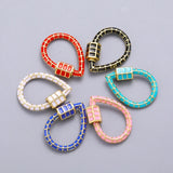DIY Enamel Charms Carabiner Fastener Supplies