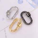 DIY Charms Jewelry Making Accessories Lobster Locks Carabiner Clasps