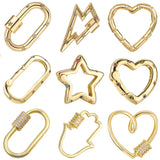 DIY Charms Jewelry Making Accessories Lobster Locks Carabiner Clasps