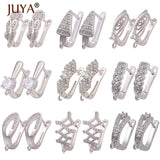 DIY Fine Jewelry Material Supplies Earwire Gold/Silver Earring Hooks Accessories