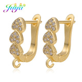 Silver Plated Bails Ear Wire Hooks for Earring Making