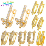 Silver Plated Bails Ear Wire Hooks for Earring Making