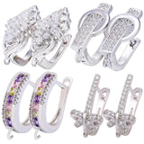 DIY Gold/Silver Plated Ear Wire Earring Hooks for Bridal Earrings