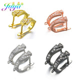 DIY Gold/Silver Plated Ear Wire Earring Hooks for Bridal Earrings