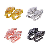 DIY Gold/Silver Plated Ear Wire Earring Hooks for Bridal Earrings