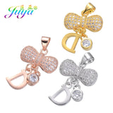 Cz Paved Glitters Heart Key Charm Pendant For Women
