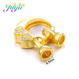 DIY Pearls Bracelet Necklace Making Spring Clasps