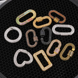 DIY Costume Jewelry Carabiner Fastener Clasps