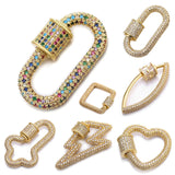 DIY Costume Jewelry Carabiner Fastener Clasps