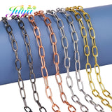 DIY Pendant Choker Necklace Mesh Chains Carabiner Screw Clasps Punk Jewelry