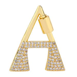 Initial Letter Pendant Jewelry Making Supplies
