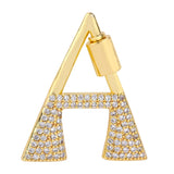 Initial Letter Pendant Jewelry Making Supplies