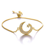 Islamic Jewelry Connectors Qamis Allah Moon for DIY Making