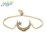 Islamic Jewelry Connectors Qamis Allah Moon for DIY Making