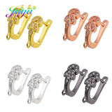 DIY Silver Plated Bail Ear Wire Earring Hooks