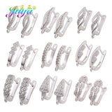 DIY Silver Plated Bail Ear Wire Earring Hooks