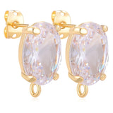 18K Real Plated Earwire Fastener Earring Hooks