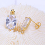 18K Real Plated Earwire Fastener Earring Hooks