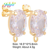 18K Real Plated Earwire Fastener Earring Hooks