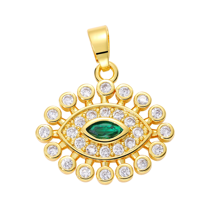 Zircon Pendant Necklace Bracelet DIY Jewelry Supplies