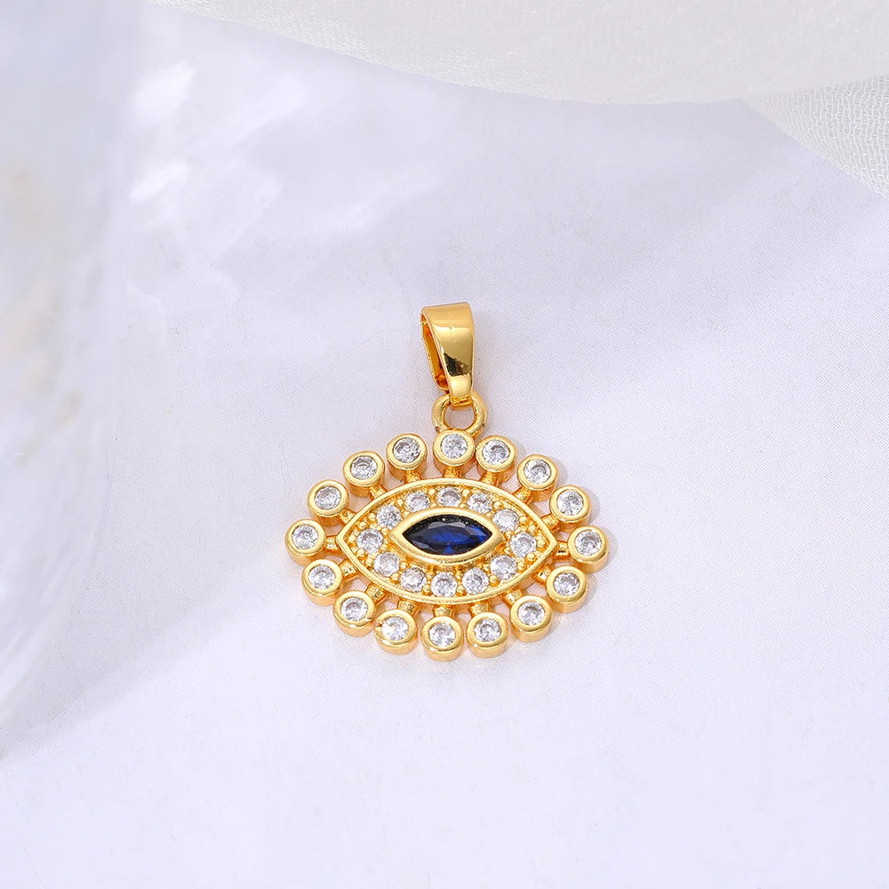 Zircon Pendant Necklace Bracelet DIY Jewelry Supplies