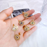 Zircon Pendant Necklace Bracelet DIY Jewelry Supplies
