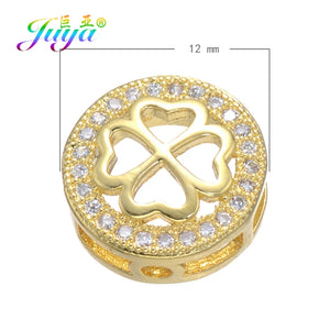 Copper Spacer Charm Beads for Jewelry Making