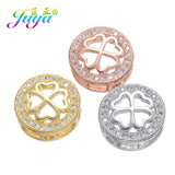 Copper Spacer Charm Beads for Jewelry Making