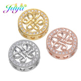 Copper Spacer Charm Beads for Jewelry Making