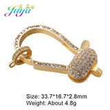 Gold/Silver Plated Fastener Locks Lobster Clasps Jewelry Making