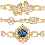 Butterfly Fasteners Lock Closure Clasps for DIY Jewelry Making