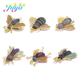 Rainbow Smile Face Angel Slipper Charms For Pendant DIY Christmas Gift