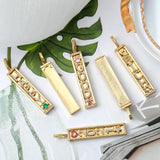 Enamel Mama Mom Charms for DIY Jewelry Making