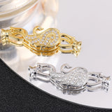 Copper Multirows Fastener Locks for Jewelry Making