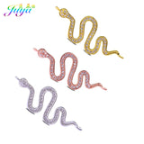 Gold/Rose Charms Snake Connectors for DIY Jewelry