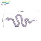 Gold/Rose Charms Snake Connectors for DIY Jewelry