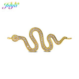 Gold/Rose Charms Snake Connectors for DIY Jewelry